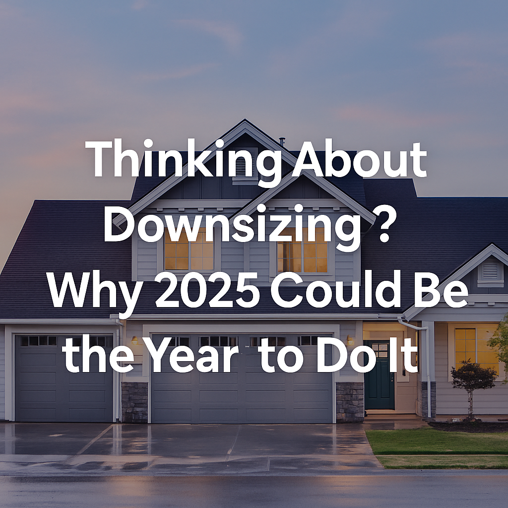 Thinking About Downsizing? Why 2025 Could Be the Year to Do It
